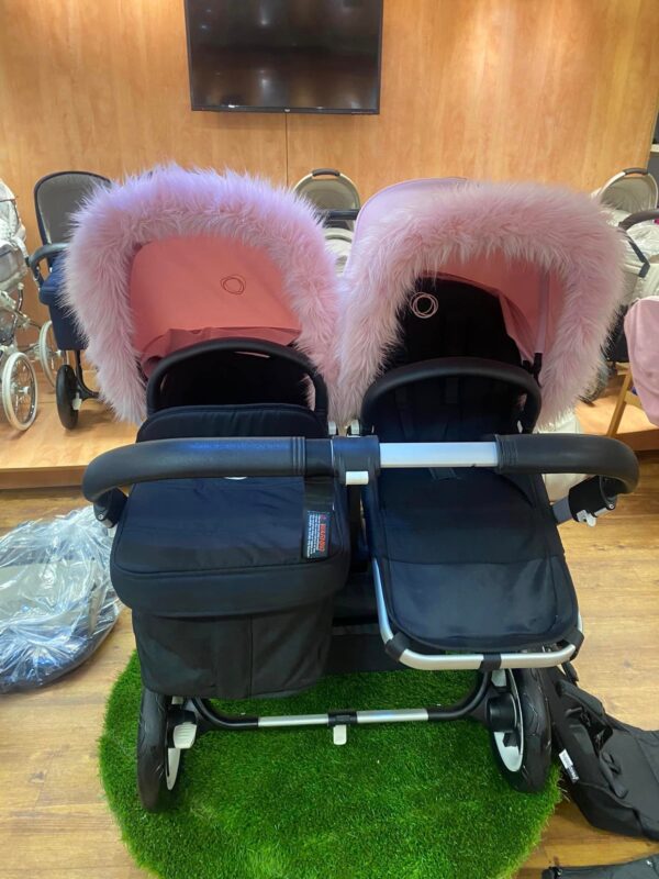 Bugaboo Donkey 2 Duo -  Black Pink - Image 2