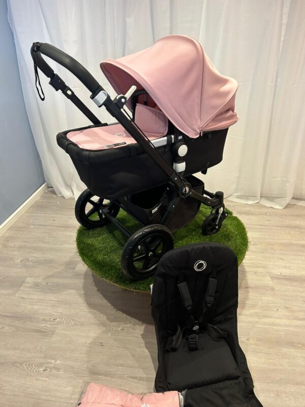 Bugaboo Cameleon 3- black & soft pink - Image 2
