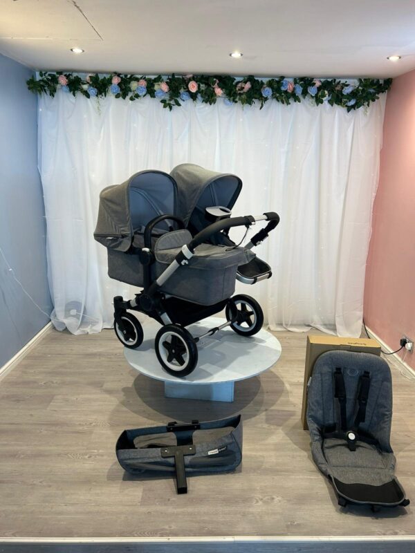 Bugaboo Donkey Duo 2 - Grey Melange