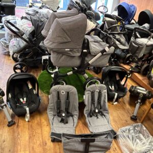 Bugaboo Donkey 3 Twin - Complete bundle- Grey melange