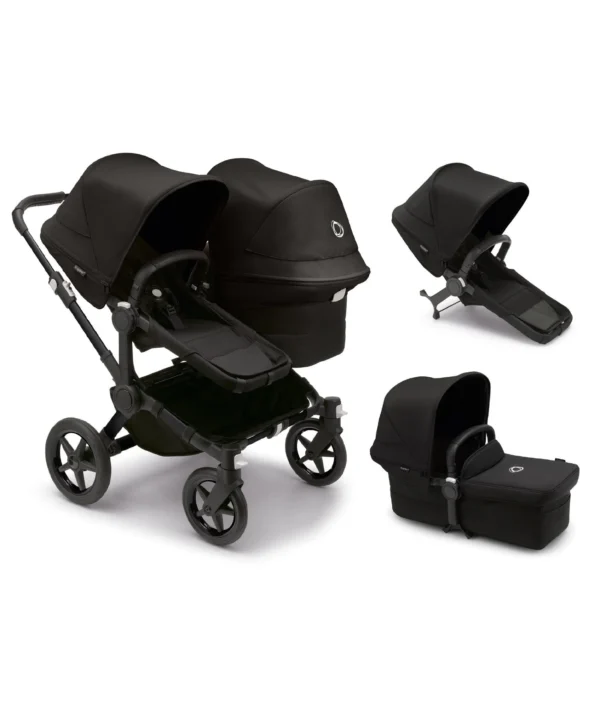 Donkey 5 Twin - Black Frame - Full Black Fabrics
