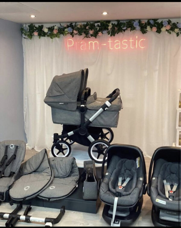 Platinum twin full bugaboo donkey bundle. - Image 2