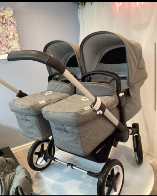 Platinum twin full bugaboo donkey bundle. - Image 5